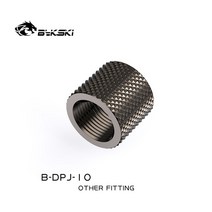 Bykski B-DPJ-10 G1/4 '~ G1/4' 익스텐더 15mm 피팅 어댑터 수냉 어댑터 암-암 양면 나사, 06 Gun