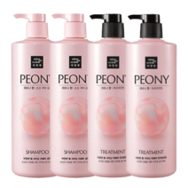 미쟝센 펄 샤이닝 샴푸+트리트먼트 1000ml, 피오니향(샴푸2+트리트먼트2)
