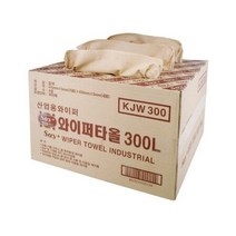 타올 KJW-300 대형 300매 세이플러스 산업용와이퍼