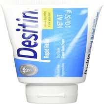 Desitin Rapid Relief Creamy Zinc Oxide Diaper Rash Cream 2 Count, 1