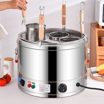 오뎅기계 오뎅바 부산 어묵 일본 오사카 감성 오뎅통, 42CM304 이중바닥 면 요리 스토브 싱글