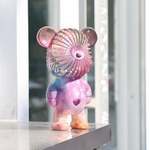 YAMAHERO NEW 귀엽다 미니선풍기 휴대용 선풍기 곰 선풍기 추천, 12
