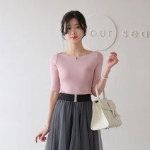 앤즈 여성 허리 웨이스트 포인트 스판 벨트