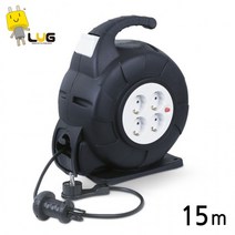 홀라러그박스 오토릴 자동릴 15M (블랙) (LUG-GZ10), 상세페이지 참조, 상세페이지 참조