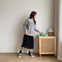 [리엘라] 세베수 포에버 주름 롱 원피스