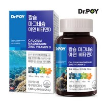 닥터포이 칼슘 마그네슘 아연 비타민D, 1개, 90정