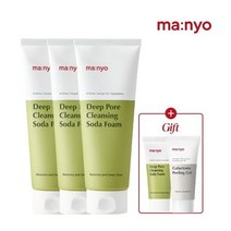 딥 포어 클렌징 소다폼 150ml x3 (+폼20ml+필링20ml)