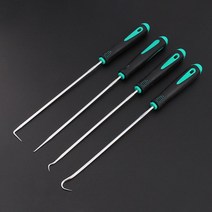 자동차변속기 4pcs 240mm165mm 자동차 오일 씰 스크루 드라이버 o-링 개스킷 와셔 풀러 리무버 픽 앤 후크 세트 자동 수리 도구 액세서리, 02