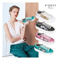 [폰트] 메이드인 이태리 시레나(SIRENA) 스팽글 스니커즈