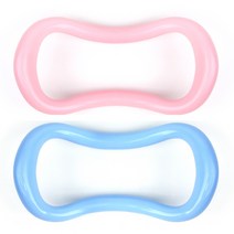홈인뮤트 뮤트홈트 요가링 1+1 릴렉스링 종아리링 하드, 스카이 블루
