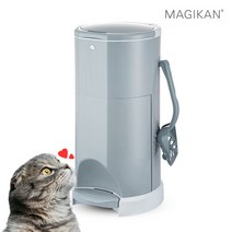 라이펀 매직캔 애완배변 휴지통 - 핸들 리터챔프 16리터[M250LSG], 단품없음