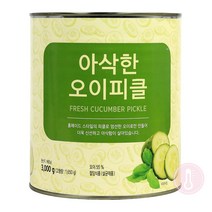 신세계 아삭한 오이피클 3kg, 1개