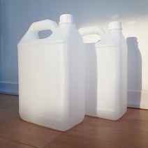 [100개] HDPE 5리터 말통 사각 용기 도매 약수통 식품통 양념통 석유통 기름통 물통 간장통