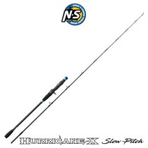 NS 허리케인 X 슬로우 피치 B-592H3R 지깅 낚시대 엔에스, S-632H2MF
