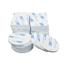 아크릴 폼 원형 정사각 양면 테이프10P 20 25 30 40mm 금속 타일 벽지 플라스틱 2개, 1원형테이프10P-20mm