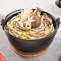 [담짜몰]혼자즐기는 미니 밀푀유나베 밀키트(1~2인분), 단품