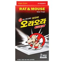 대일제약 쥐자바 오라오라 쥐 포획용 끈끈이 본드, 2개입, 10개