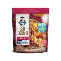 퀘이커 오트그래놀라 크랜베리바나나 200g 6입