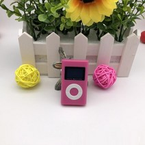 블루투스 MP3 레트로 감성 lcd 스크린 금속 미니 클립 mp3 플레이어 스포츠 지원 마이크로 tfsd 슬롯 이어폰 및 usb 케이블 휴대용 mp3 음악 플레이어, 분홍색