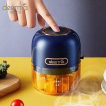 고기 분쇄기 수제 소시지 기계 가정용 전기 마늘 음식 야채 쵸퍼 압착기 무선 미니 짓 눌린 주방, - Mini Garlic Cutter