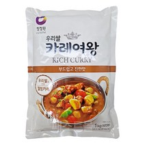 청정원 우리쌀 카레여왕 1kg/쉐프원 소스, 1kg, 1개