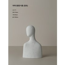 북유럽인상 세팅 현대적이고 심플한 현관 술장 장식품 거실 홈 모델하우스 공예품, 예술적 그림 장식품-중간