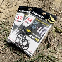 금호조침 돌돔 바늘 석조 골든레이크 돌돔 블랙니켈 금호 KS-256, 14호