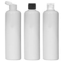 원터치캡용기 120ml 150ml 200ml 250ml 300ml 500ml 똑딱이용기 어매니티공병, 300ml백색용기 투명캡