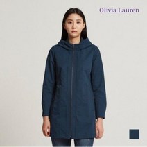 [올리비아로렌] 허리스트링 반후드 바람막이 VOPCLWF8141 NC창원