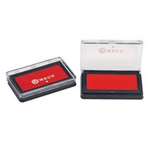 매표인주 사무 결재도장 사각 도장인주 잘찍히는인주