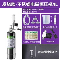 수족관 어항 이산화탄소 실린더 탱크 수조 고압 이탄 가스 발생기, T