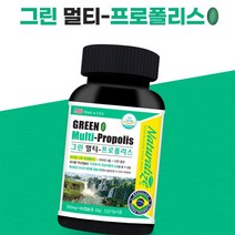 그린 프로폴리스 60캡슐 비타민 아연 플라보노이드 로얄젤리 자일리톨 항산화 잇몸 목 구강 건강 영양제 면역 영양제 브라질 그린 프로폴리스 / 알약케이스 사은품 증정