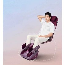 미니안마의자 안마기 커플 전신 분리형 소형 사무실, B. 전신 아마세트 씨블루