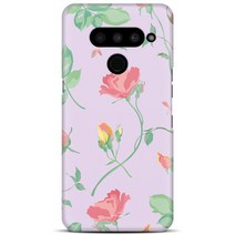 LG V50 케이스 파스텔플라워 디자인 하드