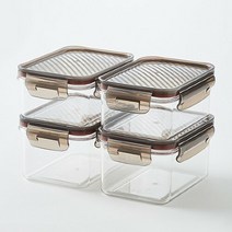 한샘 SOK 프레시 투명한 밀폐용기 470ml, 단일/상품