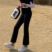 투엘라웨어 봄팬츠 넛츠 여성 골프 부츠컷 슬랙스 바지