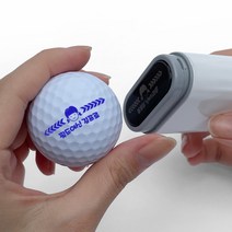 퍼팅 볼라이너 골프공 스탬프 도장 커스텀제작 캐릭터 특별한 공도장 동호회 비기너 골린이, 도담체, 퍼플