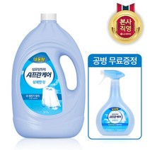 홈스타 샤프란케어 섬유탈취제 상쾌한향 3.1L + 공병포함, 1세트