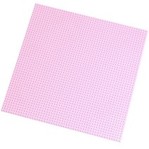 레고 닌자고 시티 50x50 도트 빌딩 블록베이스 플레이트 40x40cm 호환 바닥 섀시 보드 픽셀 사진, 06 분홍색