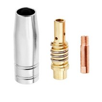 티그 용접기 Mig 용접기 빈젤 15AK 토치 액세서리 노즐 MIG 접촉 팁 3 개, 05 1.2MM, 05 1.2MM