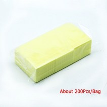 네일 리무버 매니큐어 물티슈 종이 패드 네일리무버패드 매니큐어리무버 패드 네일 지우기 티슈, F
