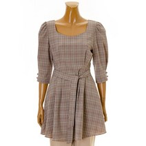 [트렌드컬렉션] NC08 체크플레어 원피스 TROW205Y1