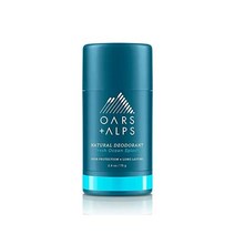 Oars + Alps 남성용 및 여성용 알루미늄 프리 데오도란트 피부과 전문의 테스트를 거쳐 깨끗한 성분으로 제조 여행용 크기 프레시 오션 스플래쉬 1팩 2.6온스