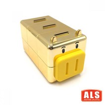 어린이 경제습관 중형 3구 황금 돼지저금통 개업선물