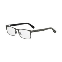 HUGO By Hugo Boss 남성용 무광택 루테늄 브로우 라인 안경 프레임 HG0293 0R80 00 524668