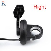 자물쇠 스쿠터 악세사리 전기 자전거 헬멧 레드윙 핸드폰 거치 전동 40 km 스티 킥 보드 전자 엄지 스로틀 손가락 엄지 스로틀 Ebike 가속기 부품 키트 FT-21X, 협력사, 오른쪽