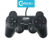 다이써 USB 유선 게임패드 조이스틱 PC 컨트롤러 게임스틱 기기 안드로이드, 1개, 상세페이지참조