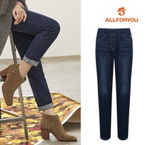 [올포유] [모델착장] 여성 밴딩 데님 팬츠 AWPJJ7571-913_G