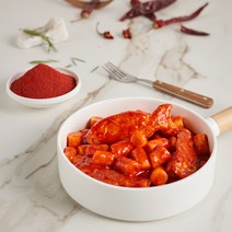 한양대 왕십리 맛집 악어떡볶이 수제 떡볶이밀키트 (쌀떡/밀떡) 2인분 540g, 중간맛, 쌀떡