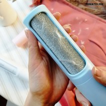 쓱싹 정전기 먼지 롤러스틱 - 의류관리 먼지 고양이 강아지 털제거, 화이트